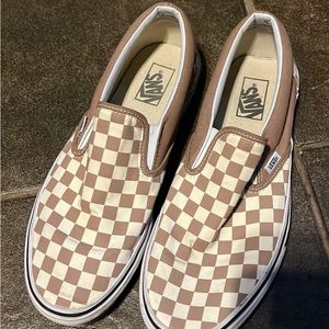 Men’s Vans Checkerboard Classic Slip On